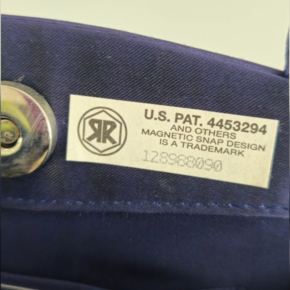 Valerie Stevens Small Blue Beaded Purse Handbag, Vintage ‘90s - Picture 7 of 8